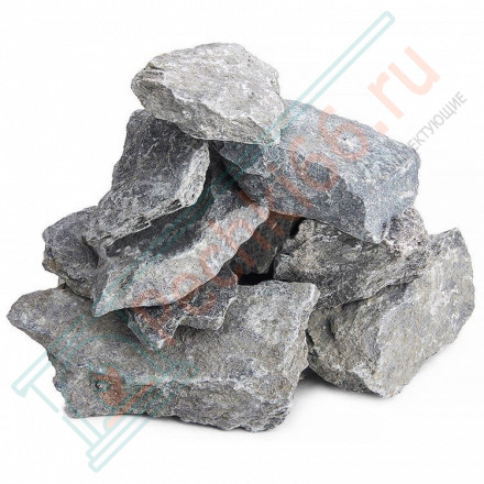 Камень для бани Талькохлорит колотый, 20 кг (Россия)