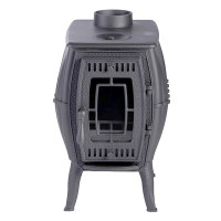 Чугунная отопительная печь Бахтинка, серая (ProMetall)