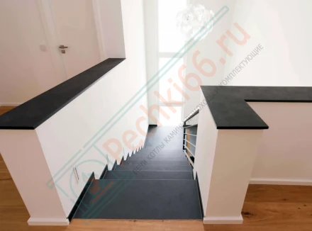 Плитка сланец Black Natural Brazil 600 x 300 x 10 мм (1,08 м2 / 6 шт)