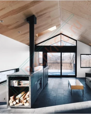 Плитка сланец Black Natural Brazil 600 x 300 x 10 мм (1,08 м2 / 6 шт)