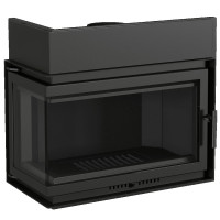 Каминная топка Font 800 L, угловое стекло слева (ECHA-TECH) 18 кВт