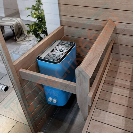 Печь для сауны VIENNA 60 STS (6 кВт, цвет серый, 12/20 кг камней)