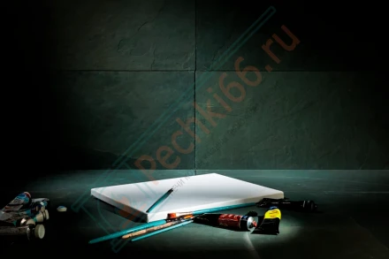 Плитка сланец Black Natural Brazil 1200 x 600 x 12 мм (0,72 м2 / 1 шт)