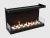 Встраиваемый биокамин Lux Fire Фронтальный 1100 M