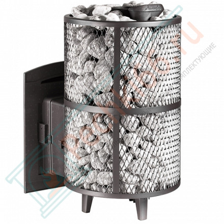 Газовая печь для бани Атмосфера XL сетка нержавейка, горелка УГ-САБК-АБ (ProMetall)