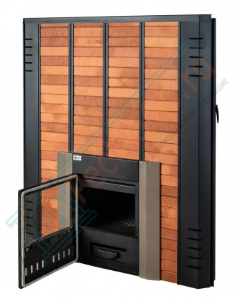 Печь для русской бани № 06МК-30 в кирпичном кожухе (Тройка) до 30 м3