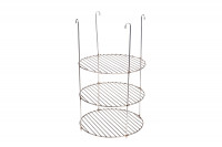 Этажерка трехъярусная, диаметр 220 мм (ТехноКерамика)