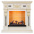 Каминокомплект Corsica - Белый шоколад с электрическим очагом Cassette 600 NH