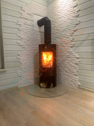 Печь-камин Amber Porte Vidro (Solzaima)