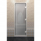 Стеклянная дверь DoorWood «Хамам Престиж Сатин» 2000х900 мм