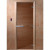 Дверь стеклянная для бани, бронза прозрачная, 2100х900 (DoorWood)