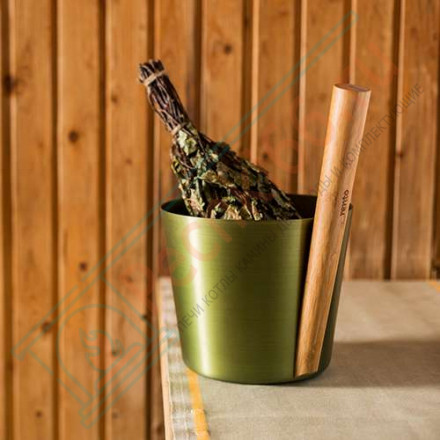 Бадья для сауны алюминиевая Rento, алюминий (Tammer-Tukku)