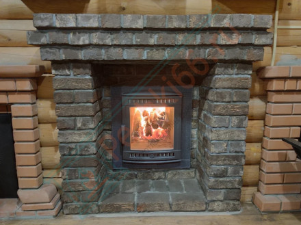 Печь банная Атмосфера L комбинированная талькохлорит наборный (ProMetall)