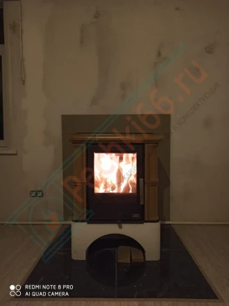 Керамическая печь ABX Bavaria KI под ключ (монтаж 03.2019)