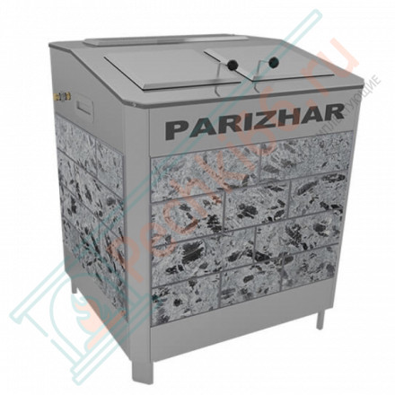 Электрическая паротермальная печь ПАРиЖАР 24 кВт, серпентенит «Премиум» (Инжкомцентр ВВД) до 31 м3