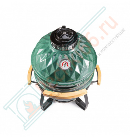Керамический гриль Diamond Egg S зеленый