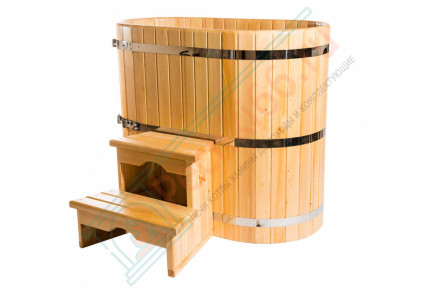 Купель кедровая овальная 100х170х120 (НКЗ)