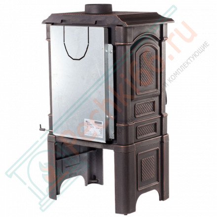 Печь-камин Bruno II Патина FireWay до 160 м³