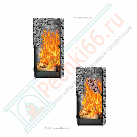 Дровяная банная печь Grill'D Zorro Long