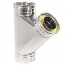 Тройник Термо TРТ(М)-Р 45° + 2 хомута (316-0.8/304-0.5) d-250/350 (ТиС Промо) Тройник Термо TРТ(М)-Р 45° + 2 хомута (316-0.8/304-0.5) d-250/350 (ТиС Промо)