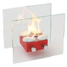 Биокамин Токио S, красный (LuxFire)