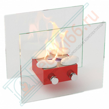 Биокамин Токио S, красный (LuxFire)