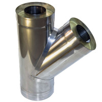 Сэндвич-тройник 135° (НЕРЖ-439/1,0-ОЦИНК/0,5) d-180/260 (УМК)