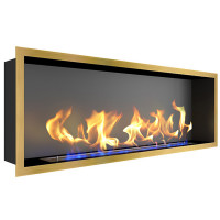 Биокамин FLAGMAN 1300 латунный (ZeFire)