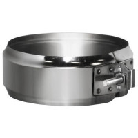 Хомут соединительный на трубу без изол (AISI-321/0,5мм) d-150 (Вулкан) Хомут соединительный на трубу без изол (AISI-321/0,5мм) d-150 (Вулкан)