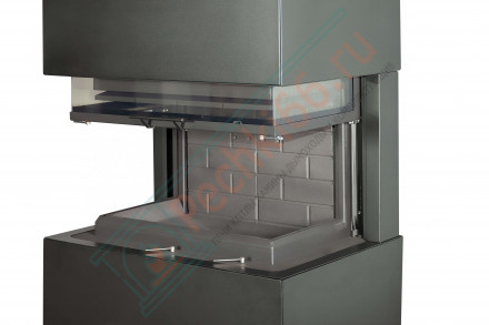 Камин Родос 800 белый шамот (ЭкоКамин)