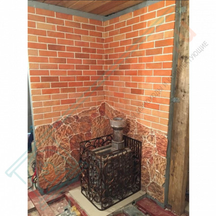 Плитка угловая Скол Дерева Макси, шт. (Терракот)