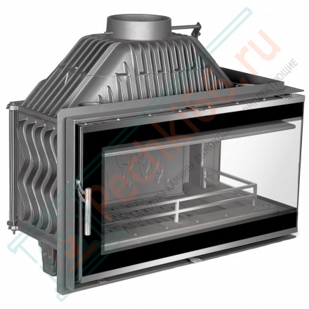 Чугунная топка W16 PB, с правым стеклом, 14,7 kW (Kaw-Met)