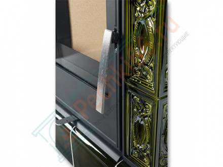 Керамическая печь Helvetia KPI, кафельный цоколь, 2-цвета (ABX)