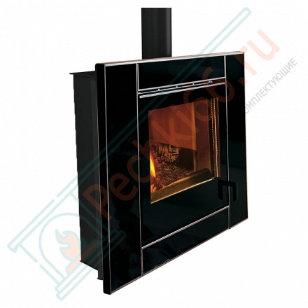 Печь-камин Plasma 80:26, цвет чёрный (La Nordica)