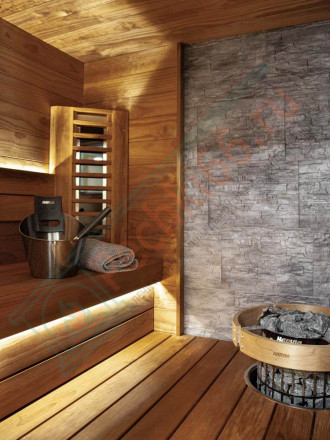 Электрическая печь Cilindro Pro PC100E/135E Black Steel (Harvia)