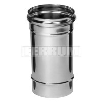 Дымоход L=0,25м (НЕРЖ-430/0,8) d-250 (Ferrum HF)