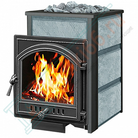 Чугунная печь для бани Легенда 22 205 Талькохлорит (Везувий) до 24 м3