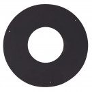 Накладка декоративная круглая, черная d-230 (КПД)