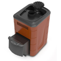 Печь для бани Гейзер Мини 2016 Inox ДА ЗК терракота (T.M.F) до 12 м3