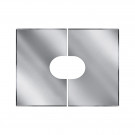 Фланец разрезной 21/32º без изол 730х840 на трубу V50R (AISI-304/0,5) d-130/230 (Вулкан)