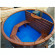 Японская баня Фурако круглая с пластиковой вставкой с внутренней печкой 150х150х120 (НКЗ) в Нижнем Новгороде
