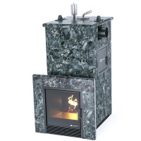 Печь для бани Сочи-М2 в пироксените с боковым подключением (ИзиСтим)