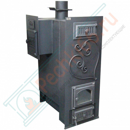 Печь для бани № 03РМ1 с конвекционным подогревом предбанника (Тройка)