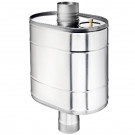 Натрубный бак для воды (НЕРЖ-439/0,8мм) 80 л, d-130 (УМК)