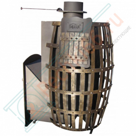 Печь для бани № 01Р бочка (Тройка) до 30 м3