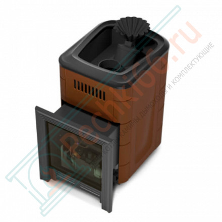 Печь для бани Таймыр Мини 2017 Inox БСЭ, ЗК, терракота (T.M.F) до 12 м3