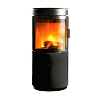 Печь-камин Stub Black, цвет черный (MCZ)