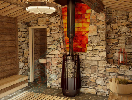 Дровяная банная печь Grill'D Cometa 180 Vega Long