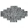 Плитка рваный камень "Талькохлорит" 200х50х20мм, упаковка  50 шт / 0,5 м2 (Карелия) в Нижнем Новгороде