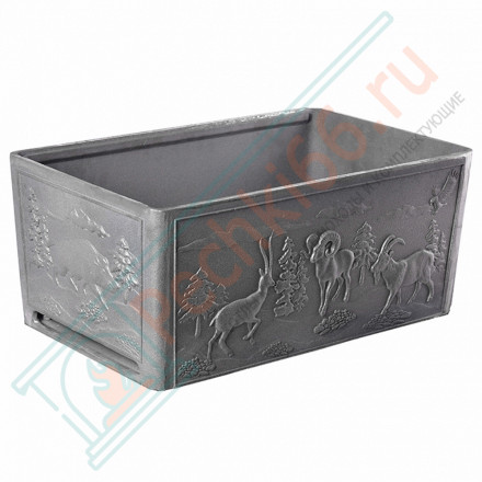 Чугунная чаша мангала Красная книга (Литтех)